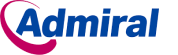 Logo of Admiral, a UK car insurance company.